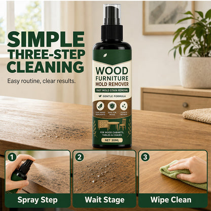RevitaWood Mold Remover Spray — Instantly Restore Wood Beauty