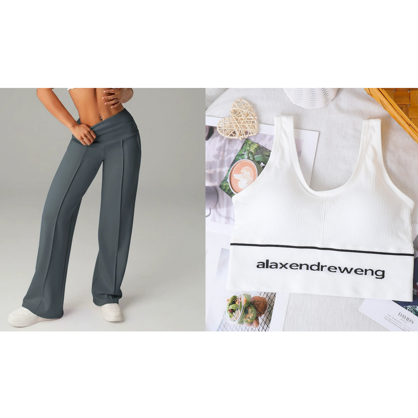 Elara — High Waist Pants | 50% OFF