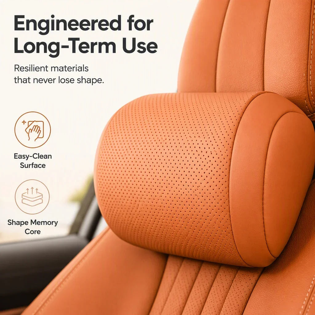 LuxuraHalo Neck Support Cushion — Drive Pain-Free Comfort