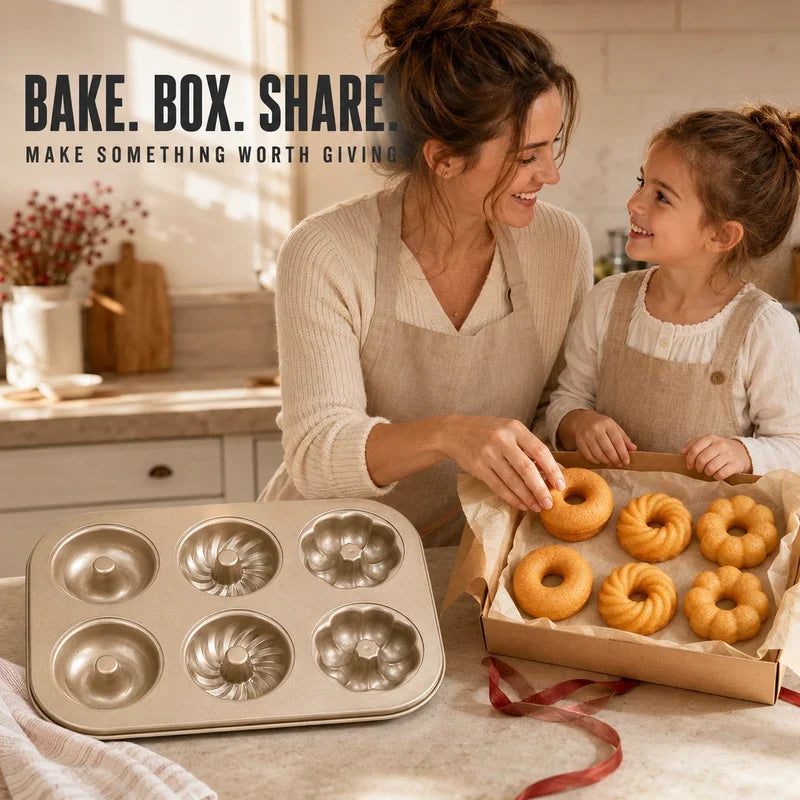 CakeCraft Trio Pan — Bake Beautiful Mini Bundts