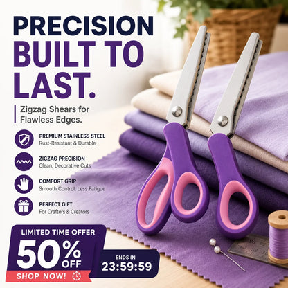 SharpWave Scissors — Stop Fraying Instantly