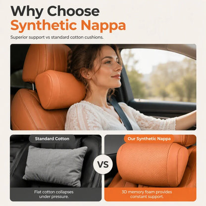 LuxuraHalo Neck Support Cushion — Drive Pain-Free Comfort