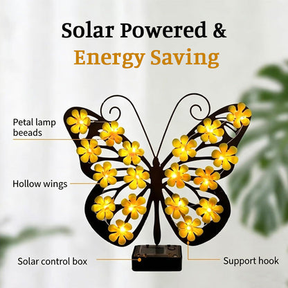 Solar Glow Butterfly — Enchant Your Evenings