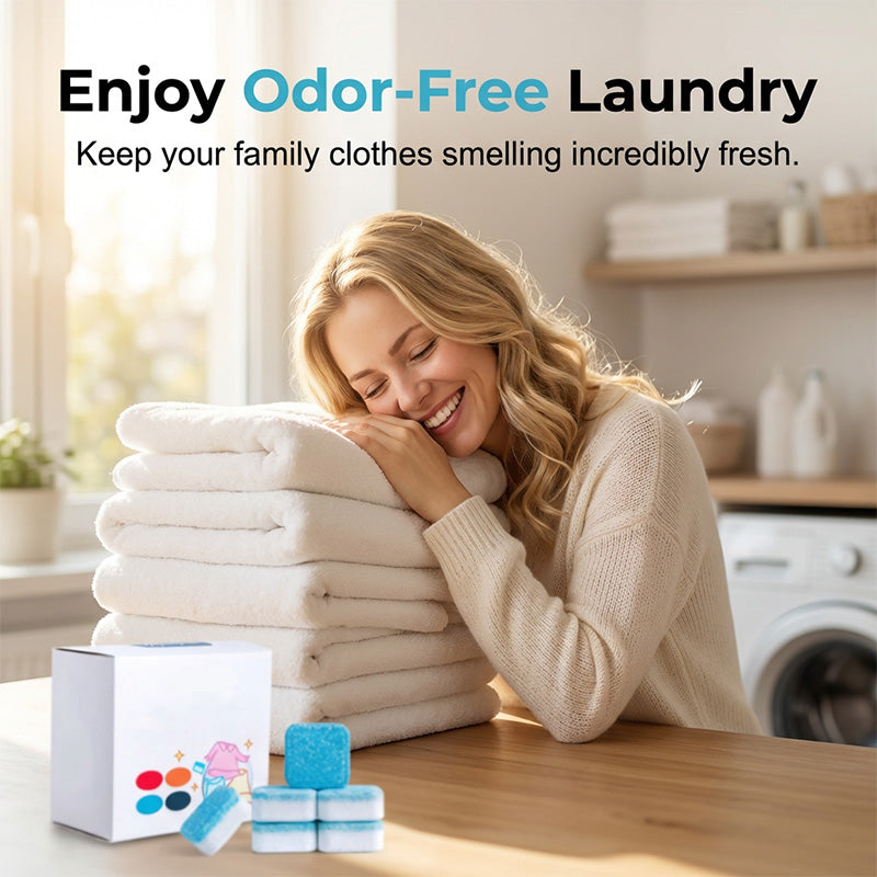 WasherRefresh Tablets — Eliminate Odors Immediately