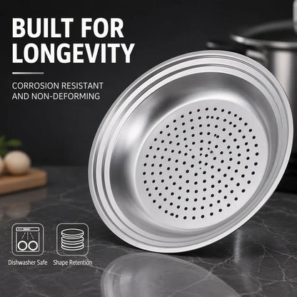 Veluxe SteamTray — Perfectly Even, Effortless Steaming