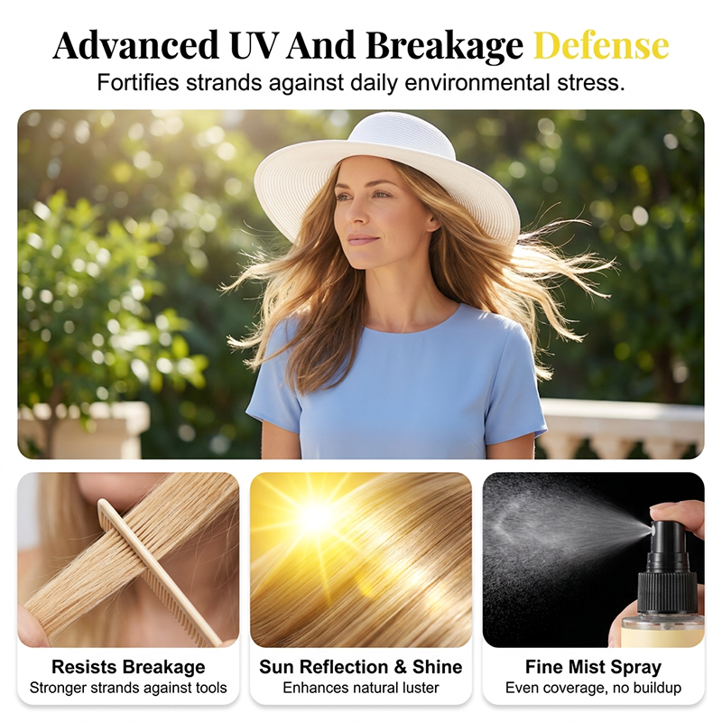 RadiantGuard Heat Protection Spray — Smooth. Strong. Breathtaking.