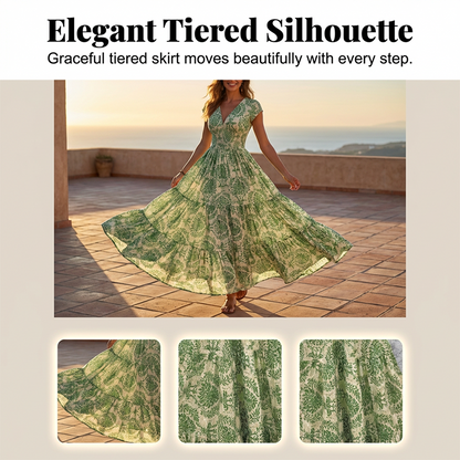 Clara — Floral Elegance Dress | 50% OFF