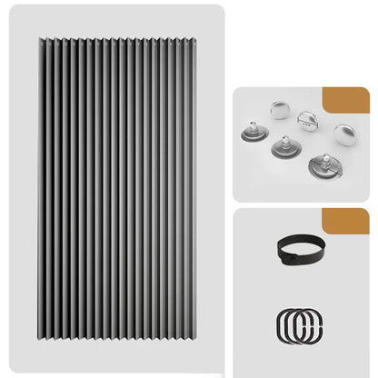 Magnetic Accordion Curtain — Instant Privacy, Total Calm