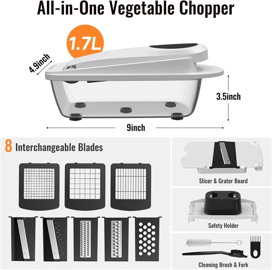 SliceSonic Pro — Multifunctional Vegetable Slicer | 50% OFF