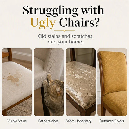 Luxury Stretch Chair Covers — Transform Comfort Instantly