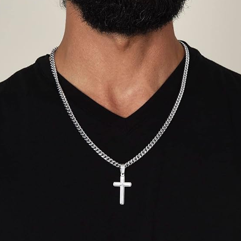 ValorCross — Steel Pendant Necklace  | 50% OFF