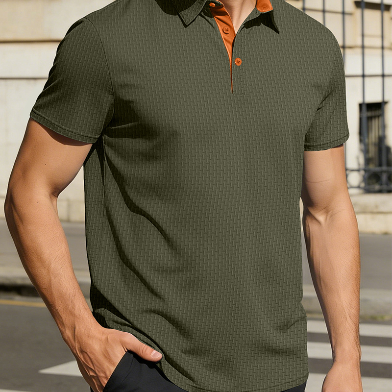 Rowan – Breathable Polo Shirt with Short Sleeves and Moisture Regulation