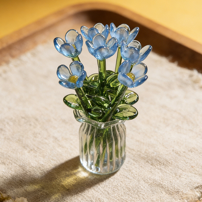 Crystal Glass Flowers — Timeless Beauty and Magic