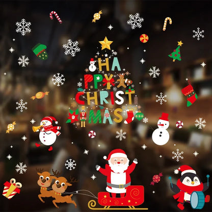 LumiFest Window Stickers — Spark Pure Holiday Joy