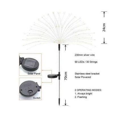Solar Firework Lamp — Enchant Every Night