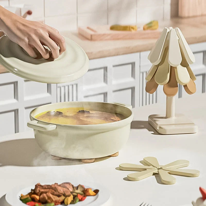 Elegant HeatGuard Mats — Stylish Surfaces Stay Flawless