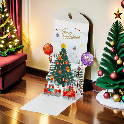 3D Holiday Pop-Up Card — Spark Joy, Create Memories