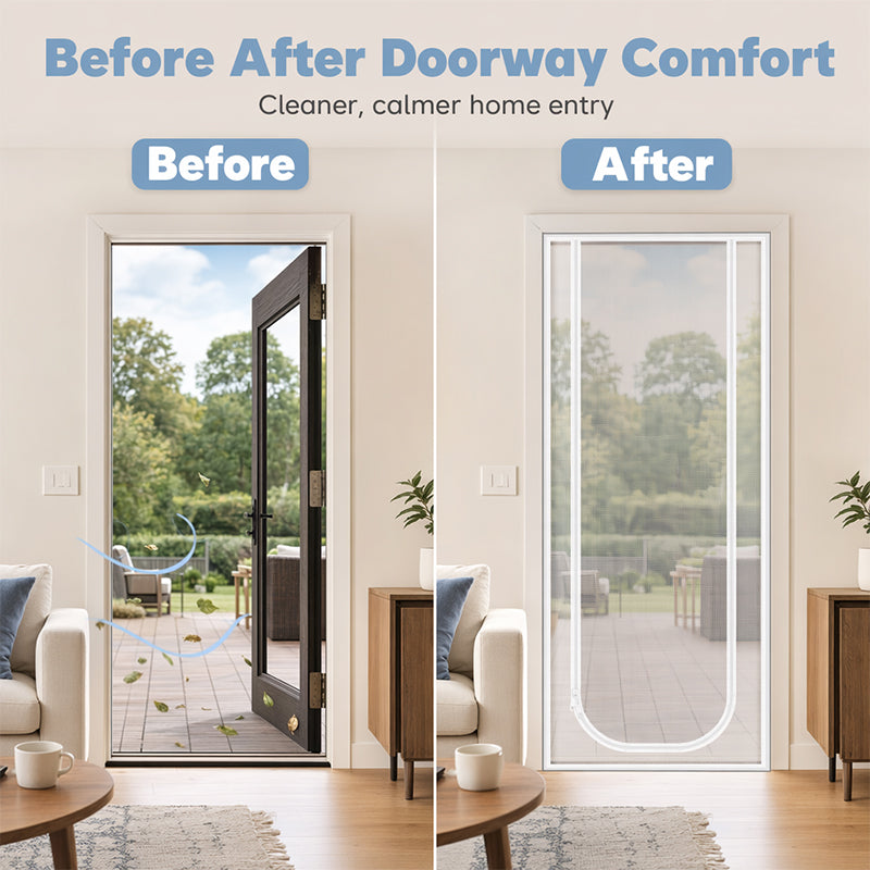 Door Gate Barrier – Fresh Air, Pest-Free Peace