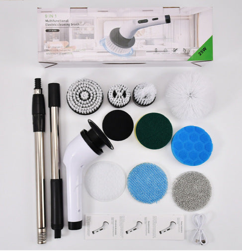7-in-1 Electric Cleaning Brush Set – Powerful Cleaning in Every Corner
