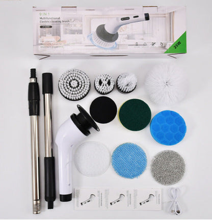 7-in-1 Electric Cleaning Brush Set – Powerful Cleaning in Every Corner