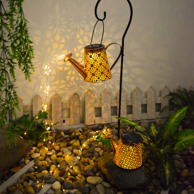 GlowMist — Solar Garden Lights | 50% OFF