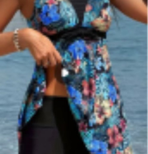 Lily — Floral Tankini Set | 50% OFF
