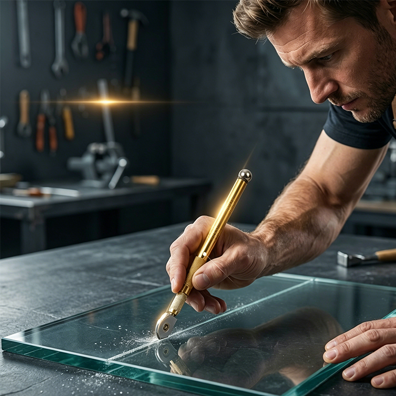 GlassMaster Cutter — Perfect Cuts, Zero Effort