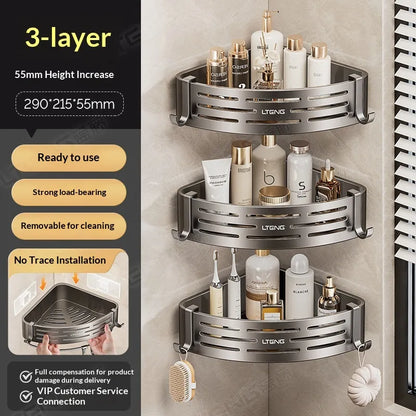 AquaNest Wall Organizer — Clutter-Free Shower Bliss