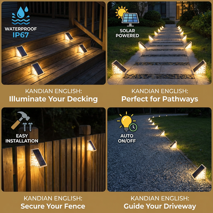 GlowPath Solar Lighting — Safe, Stylish Steps