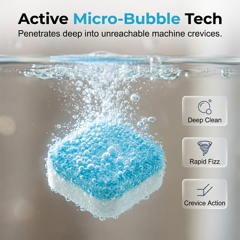 WasherRefresh Tablets — Eliminate Odors Immediately