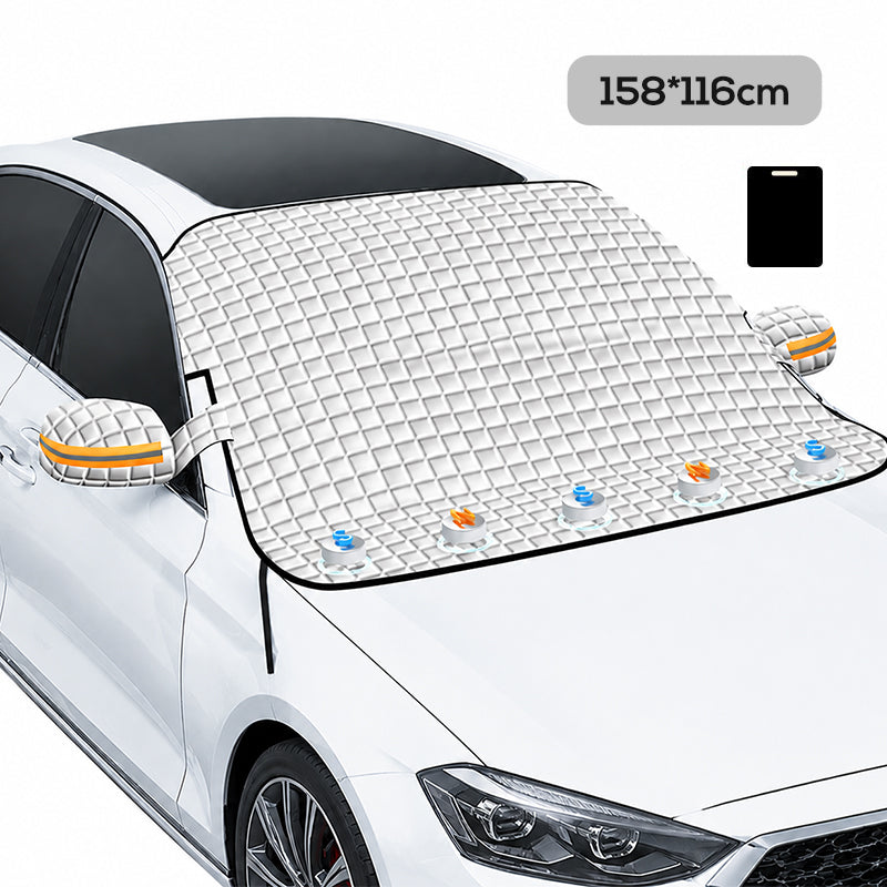 ArcticShield Magnetic Sunshade — Warm Awakening