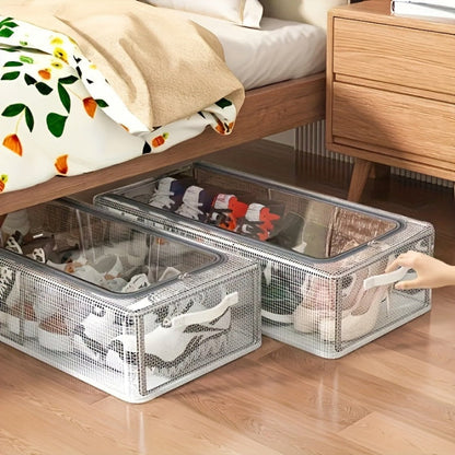 StrideBox — Transparent Shoe Organizer | 1+1 FREE