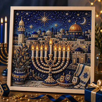 LumaShine Hanukkah Bead Art — Craft Sparkling Joy