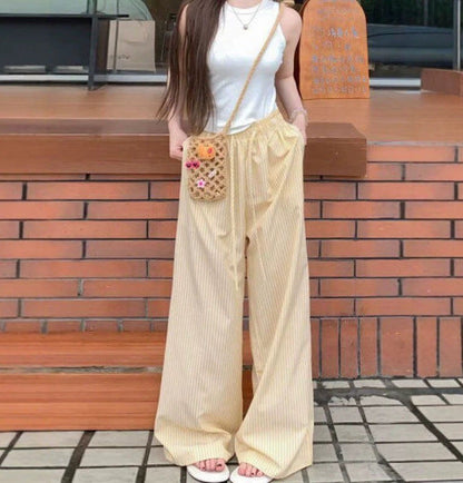 Lena — Lightweight Summer Pants with Wide Leg Design