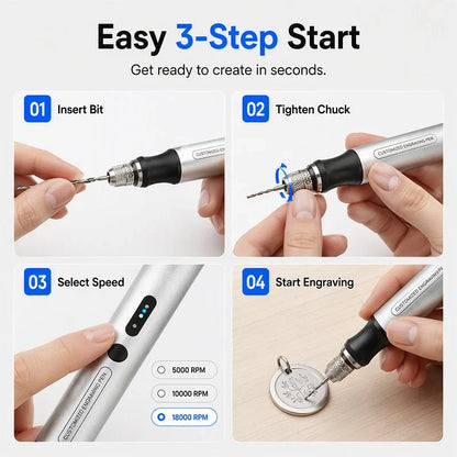 LumeCraft Engraver — Master Every Detail Effortlessly