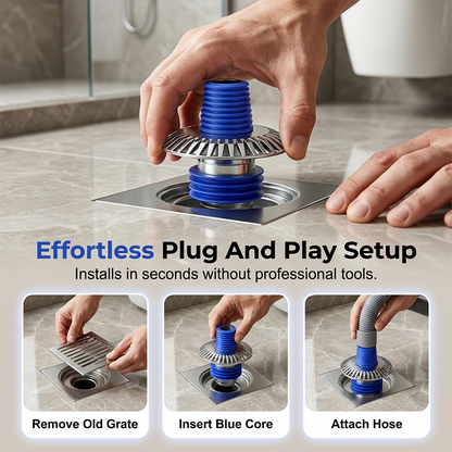 StallGuard 3-in-1 Floor Drain – Always Sealed and Fresh