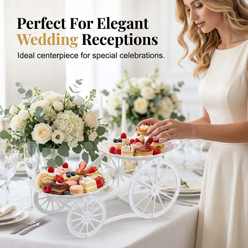 Two-Tier Snack Stand – Delight Every Guest