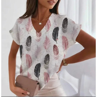 Sophia — Women's Soft Lace-Up Side T-Shirt