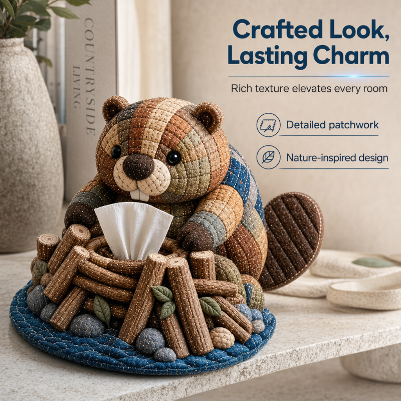 Charming Little Creatures DIY Tissue Box Craft Kit — Instantly Spark Joy