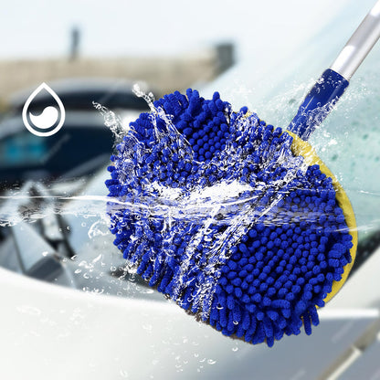 AquaReach — Telescopic Wash Mop + Extra Free Mop | 50% OFF