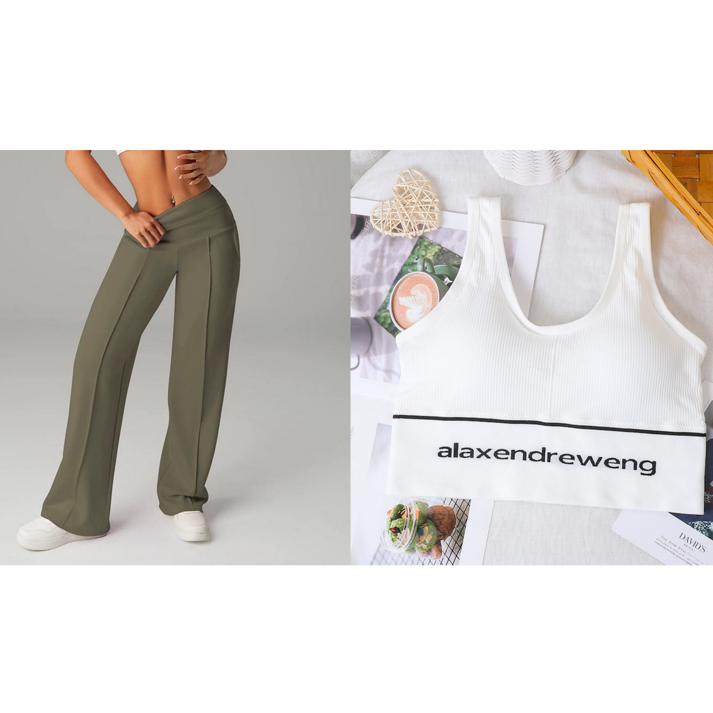 Elara — High Waist Pants | 50% OFF