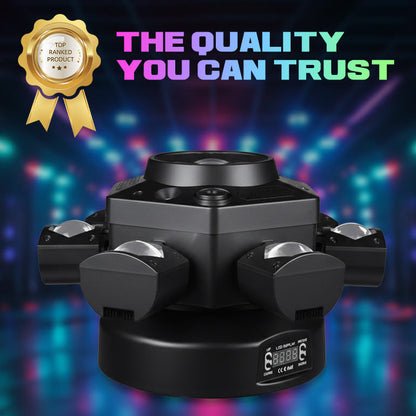 Six-Arm LED Power Station – Ignite Unforgettable Atmosphere