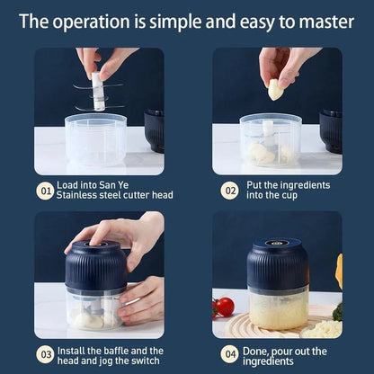SwiftSlice Mini Chopper — Effortless Fresh Prep