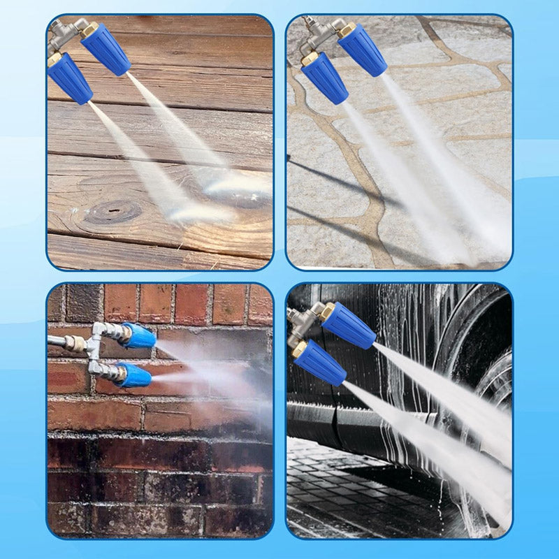 SwiftJet — Dual Turbo Nozzle | 50% OFF