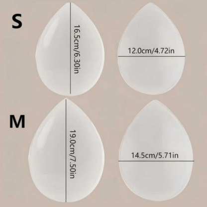 CurveLuxe — Silicone Pads for Confidence | 50% OFF