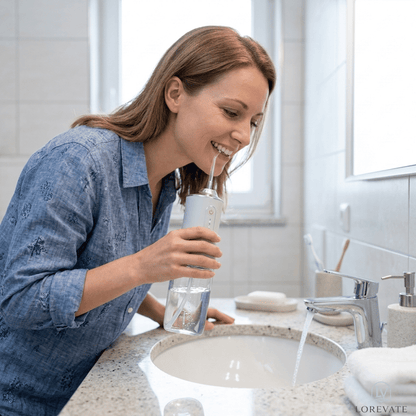 HydraPearl — Portable Water Flosser | 50% OFF