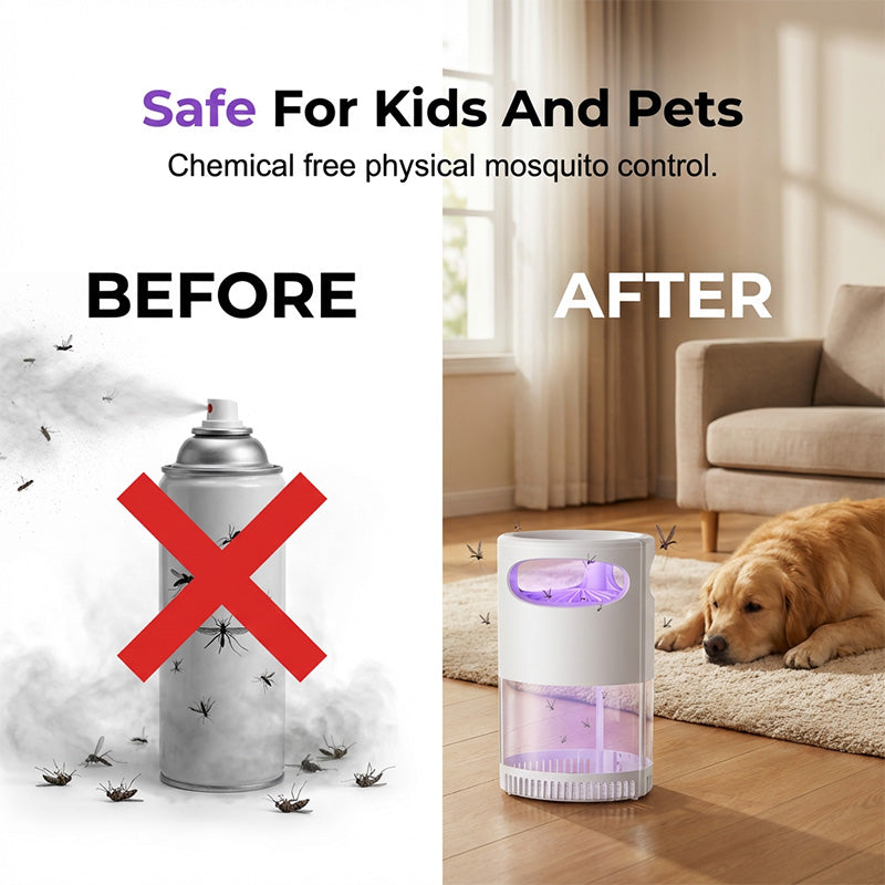 Mosquito protection — quiet, safe, bite-free nights