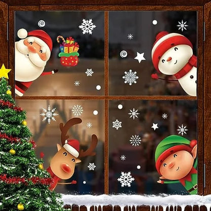 LumiFest Window Stickers — Spark Pure Holiday Joy
