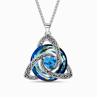 LunaKnot — Celtic Birthstone Pendant Necklace | 50% OFF