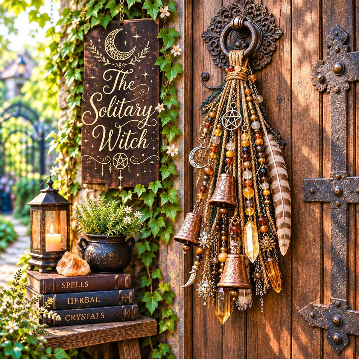 Celestara Hanging Charm — Ignite Cosmic Warmth